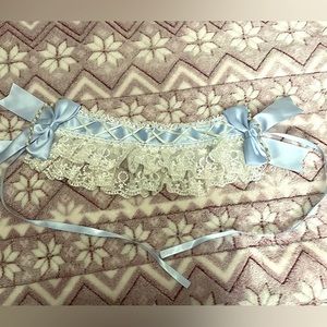 5/$10 Blue Laced w/ Pearls Cosplay Headband